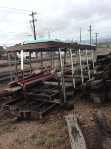At the Colorado Springs Trolley Museum