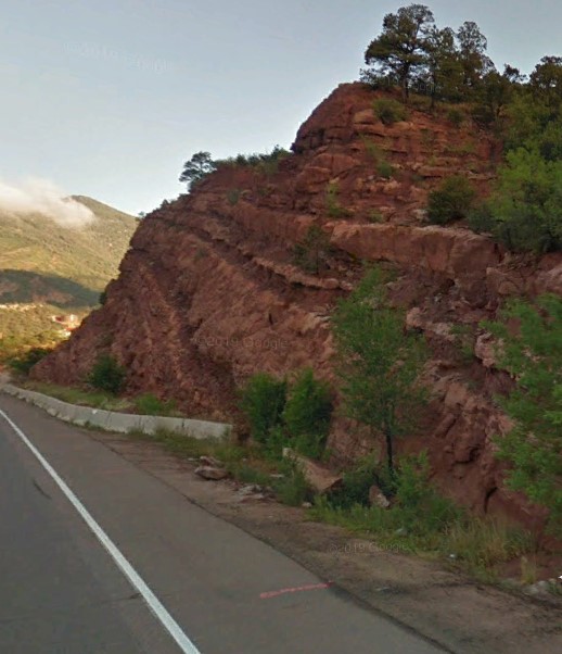 Highway 24 above Manitou Springs